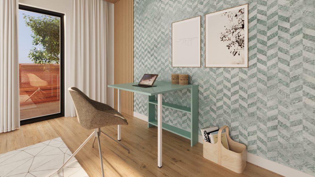 Pametna rešenja za radni prostor u malom stanu
